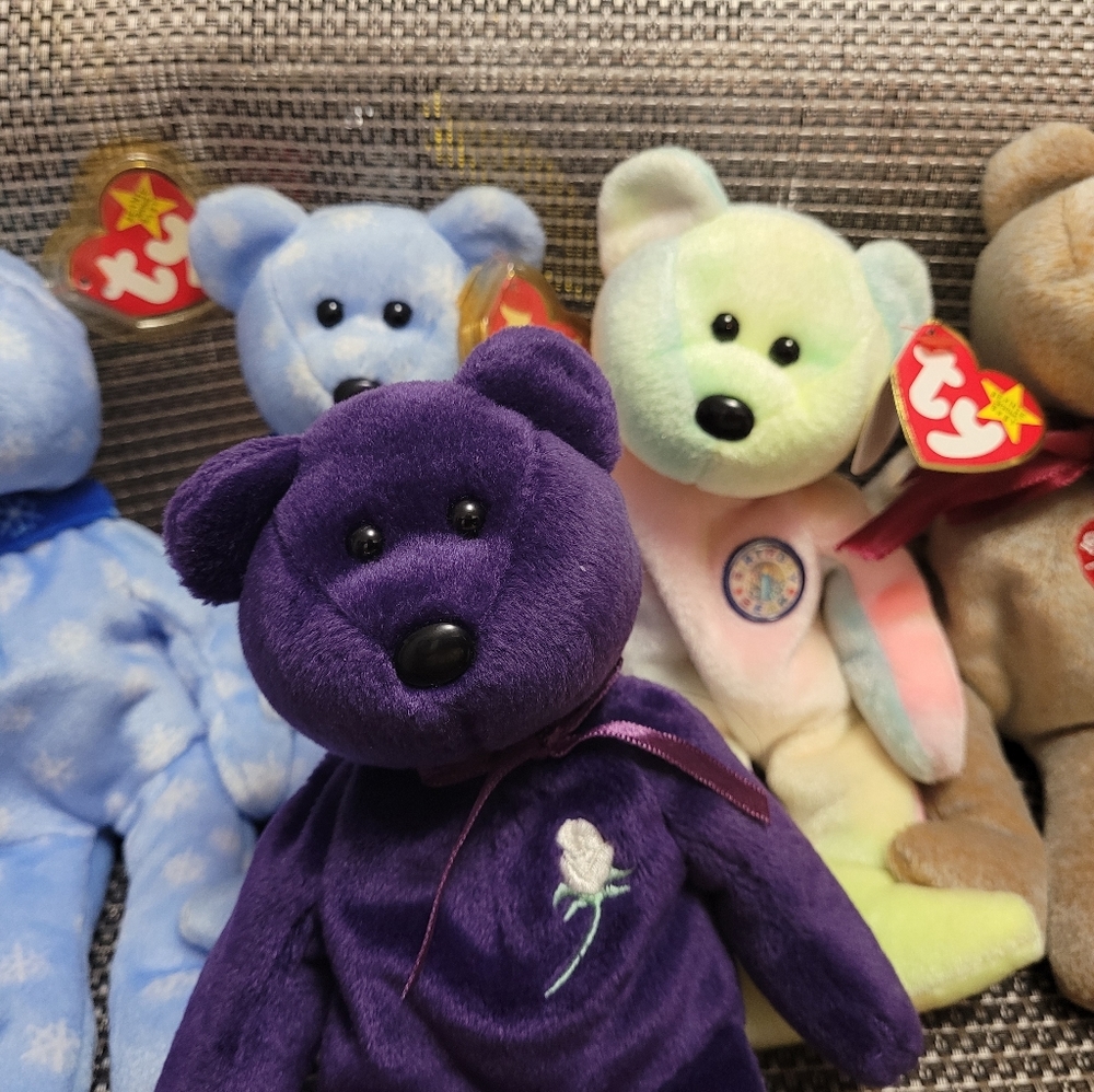 RARE TY Beanie Babies LOT RETIRED COLLECTION ERROR